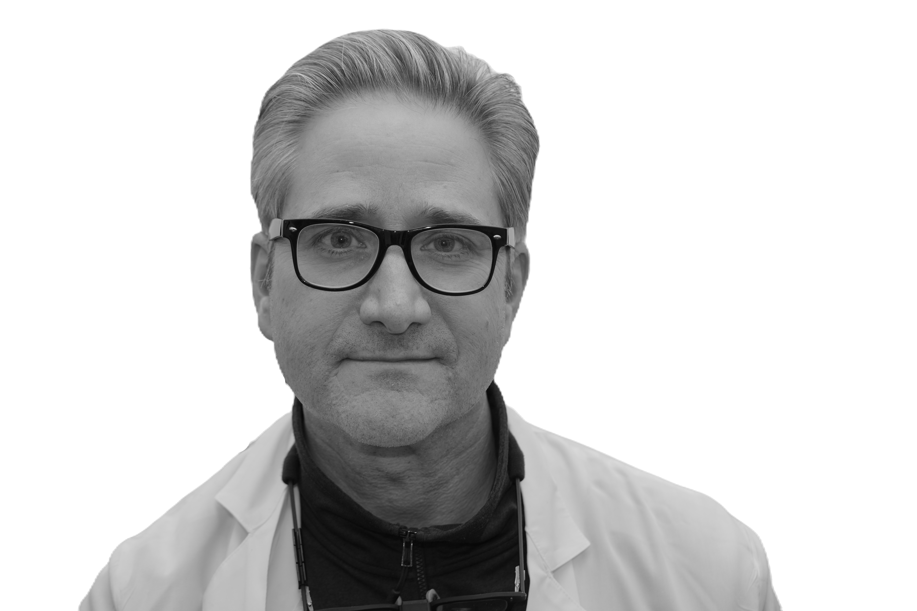 Dr. Ronald Mancini, oculoplastic surgeon, in his Beverly Hills practice