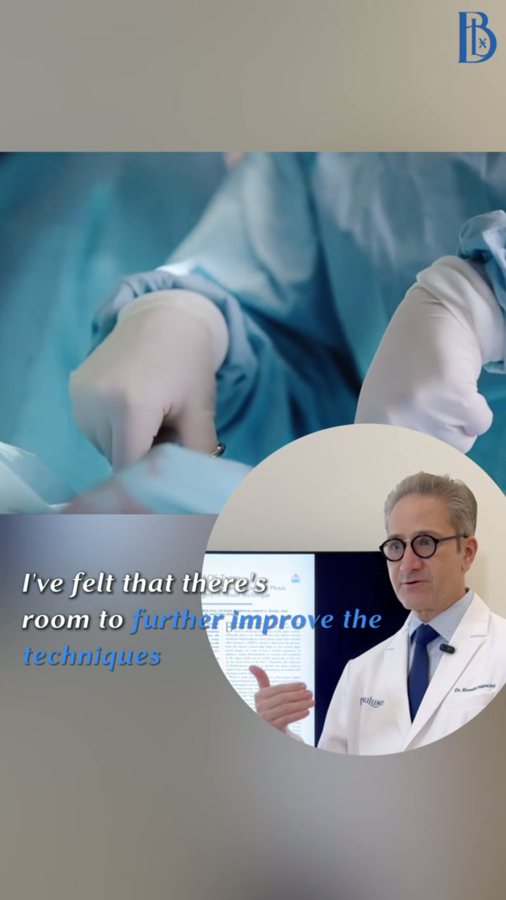 Conjunctiva-sparing ptosis repair video 1